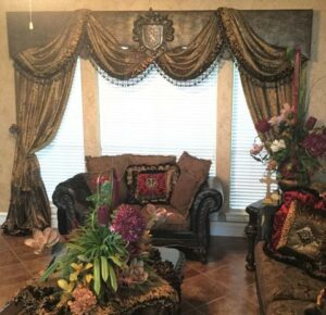 Curtains Draperies window treatments old world curtaons opulent draperies cornice boards swag valances velvet panels designer craperies reilly chance 480x480