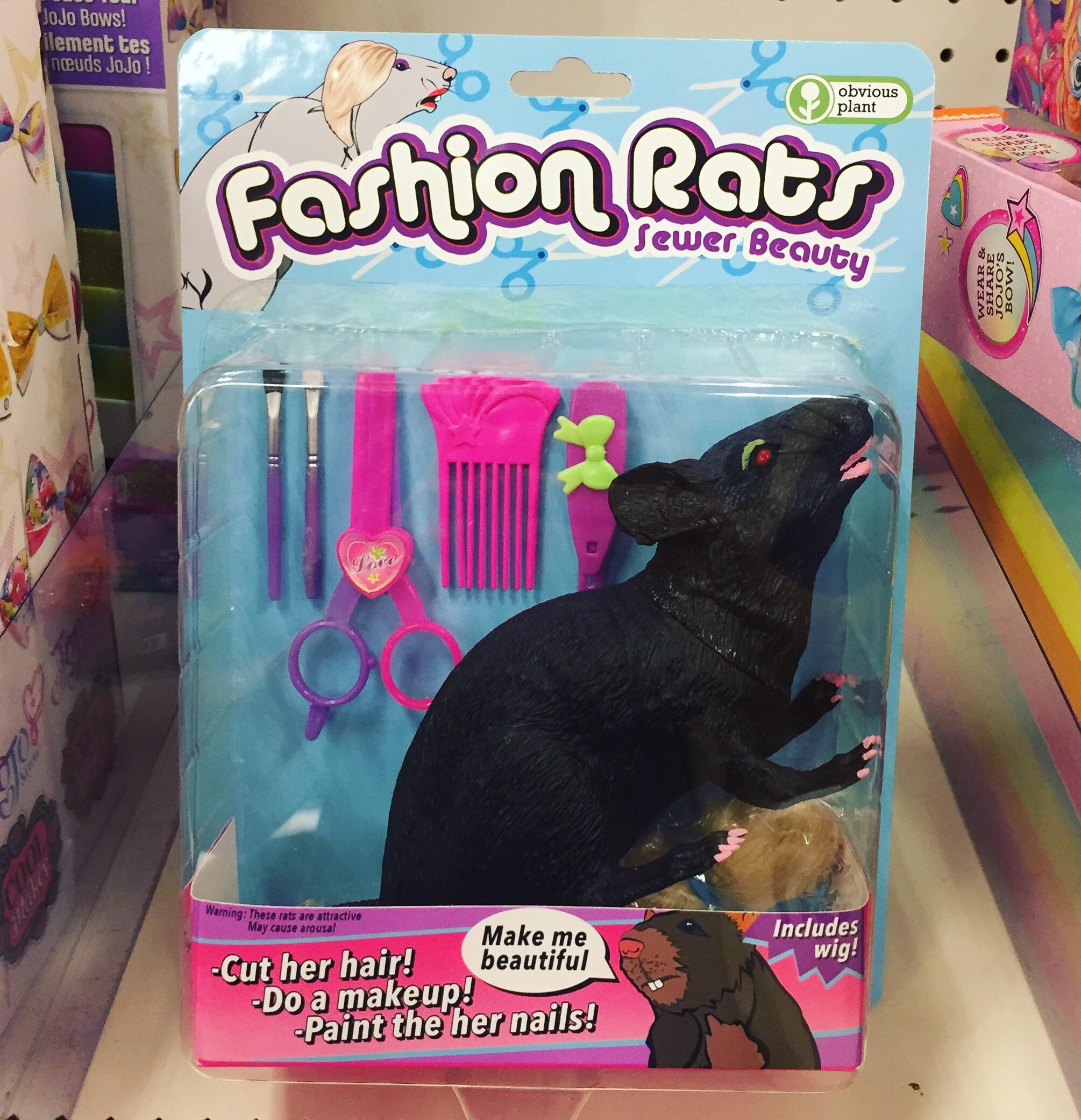 Fashion Rats Sewer Beauty Obvious Plant